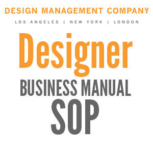 Design Firm Standard Operating Procedure Manual